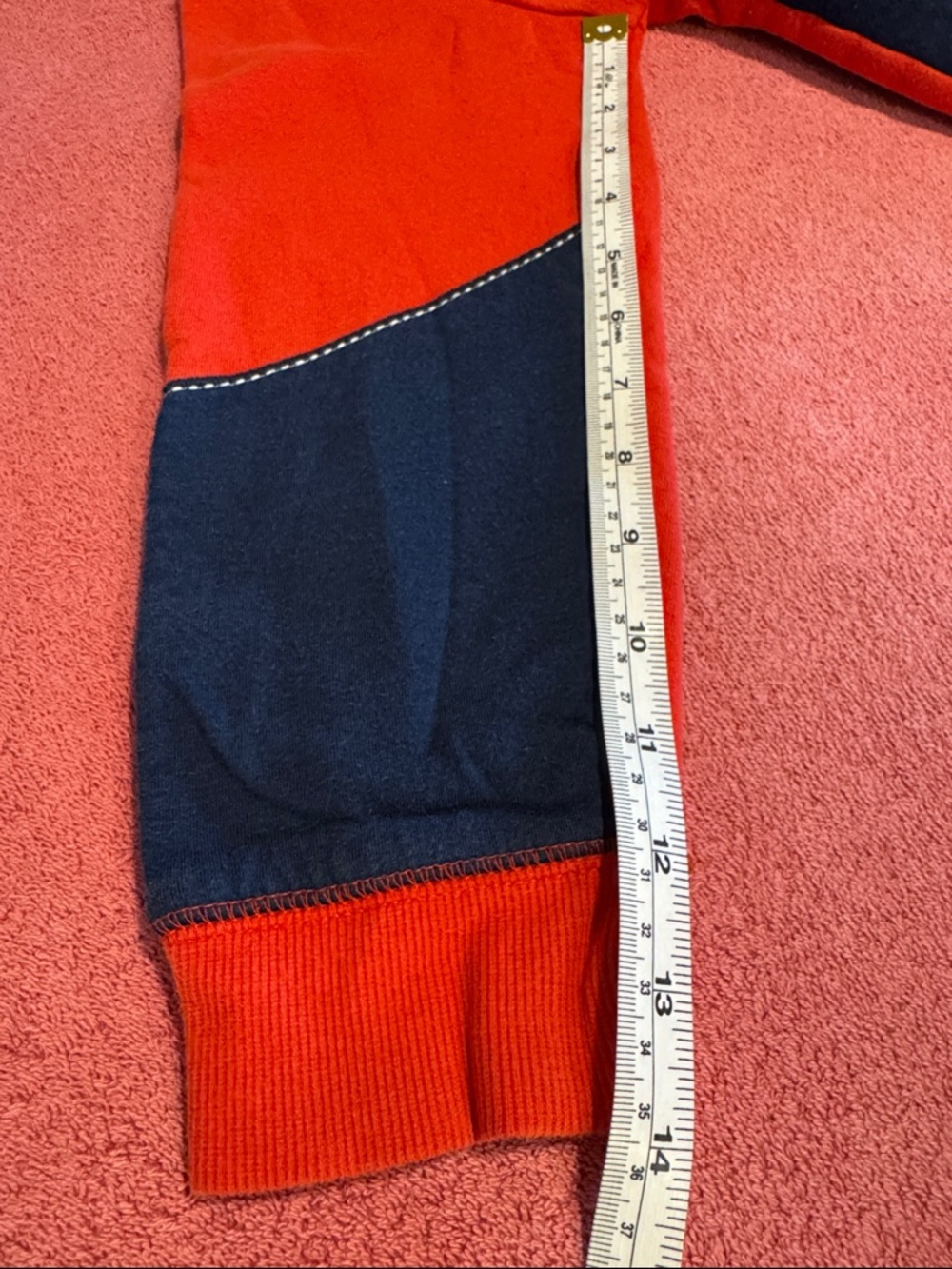 Kids' Bright Red Dino Pullover Sweatshirt - Picture 7 of 9